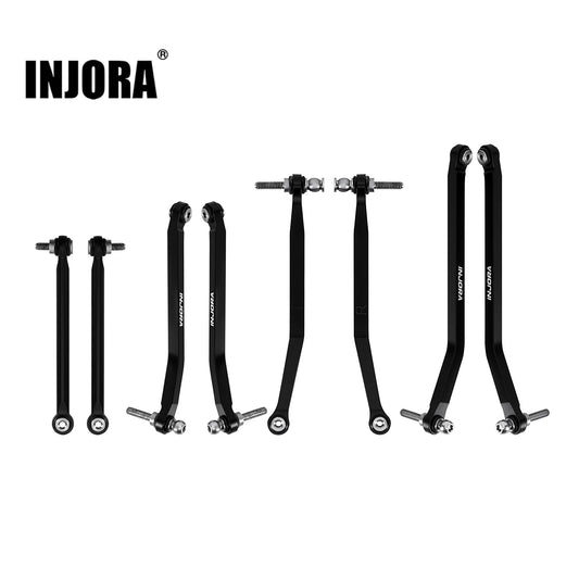 Biellettes châssis high-clearance INJORA aluminium pour Axial SCX30