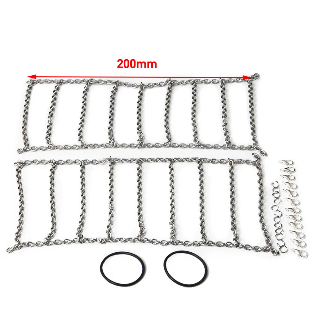 Chaînes à neige métal AXSPEED pour crawler 1/10 – vue 7