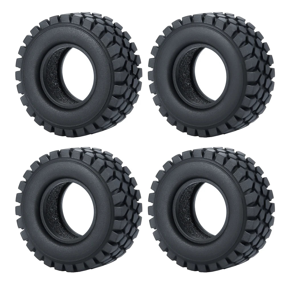 Pneus YEAHRUN 1.0 50 à 65 mm pour TRX4M et SCX24