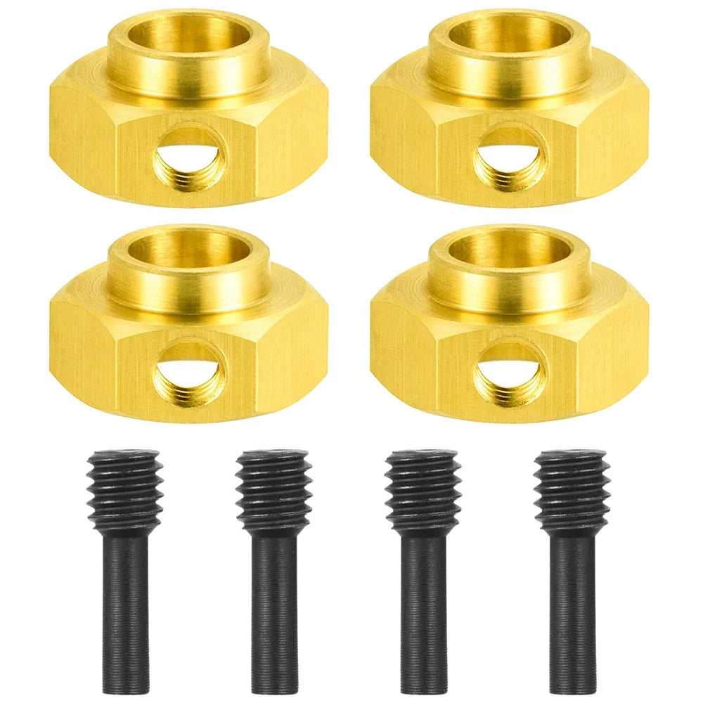 Kit hexagones laiton AXSPEED pour TRX4 / TRX6 – présentation complémentaire