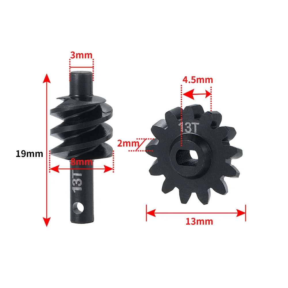 Pignons différentiel acier AXSPEED Overdrive pour Axial SCX24 – vue 11