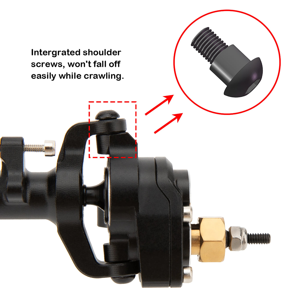 Essieux portiques +6,2 mm Axial SCX24 – vue produit