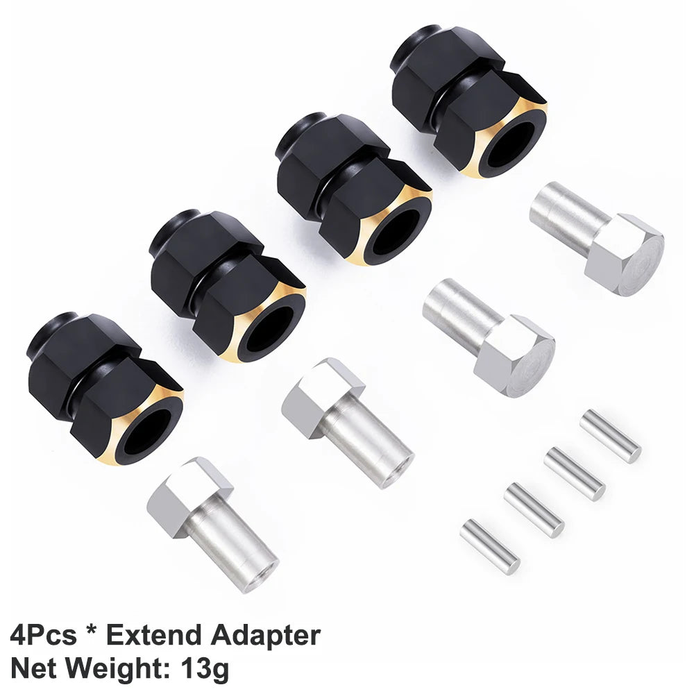Pièces lestées en laiton AXSPEED pour TRX4M 1/18 – vue 18