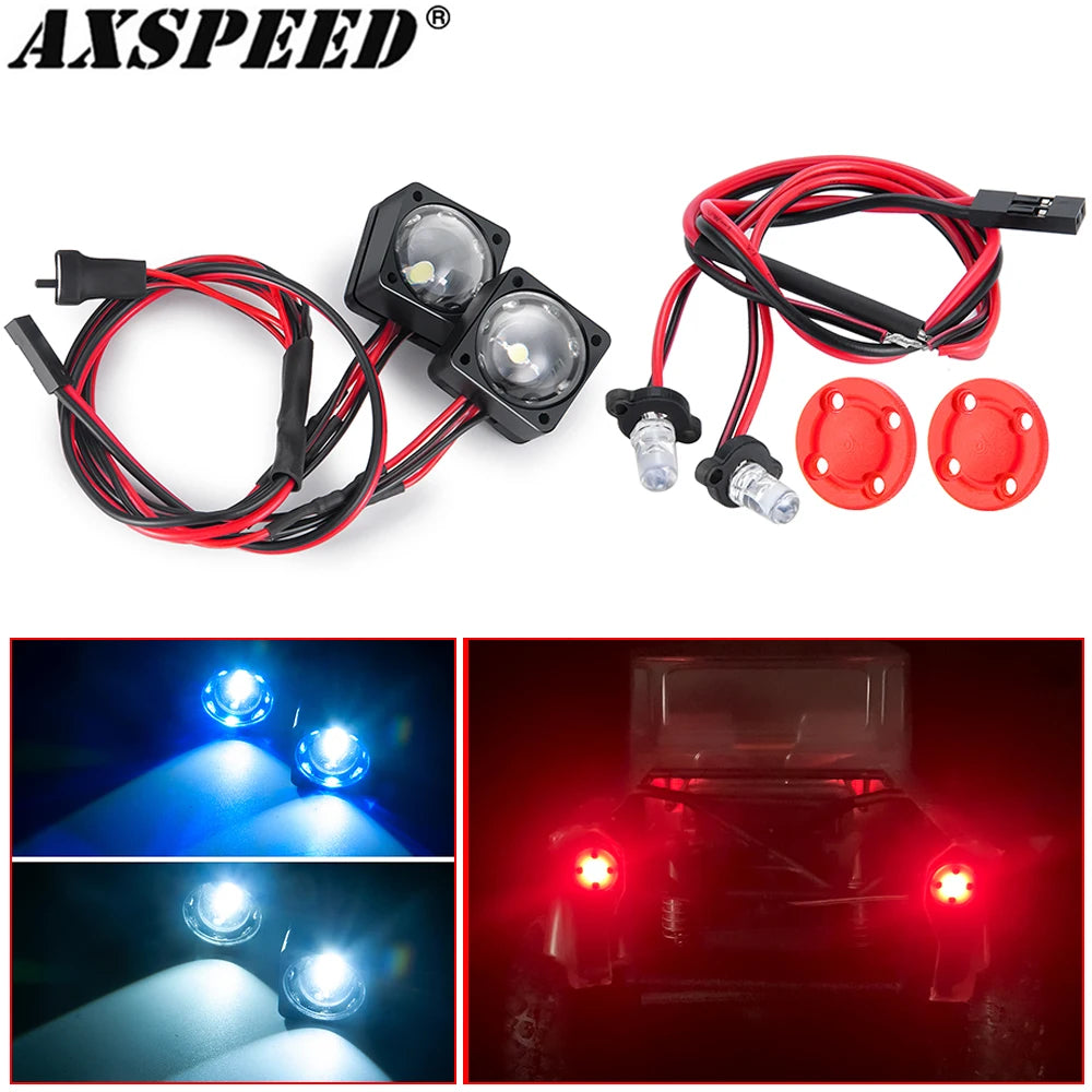 Phares et feux arrière LED AXSPEED pour VS4-10 Phoenix 1/10