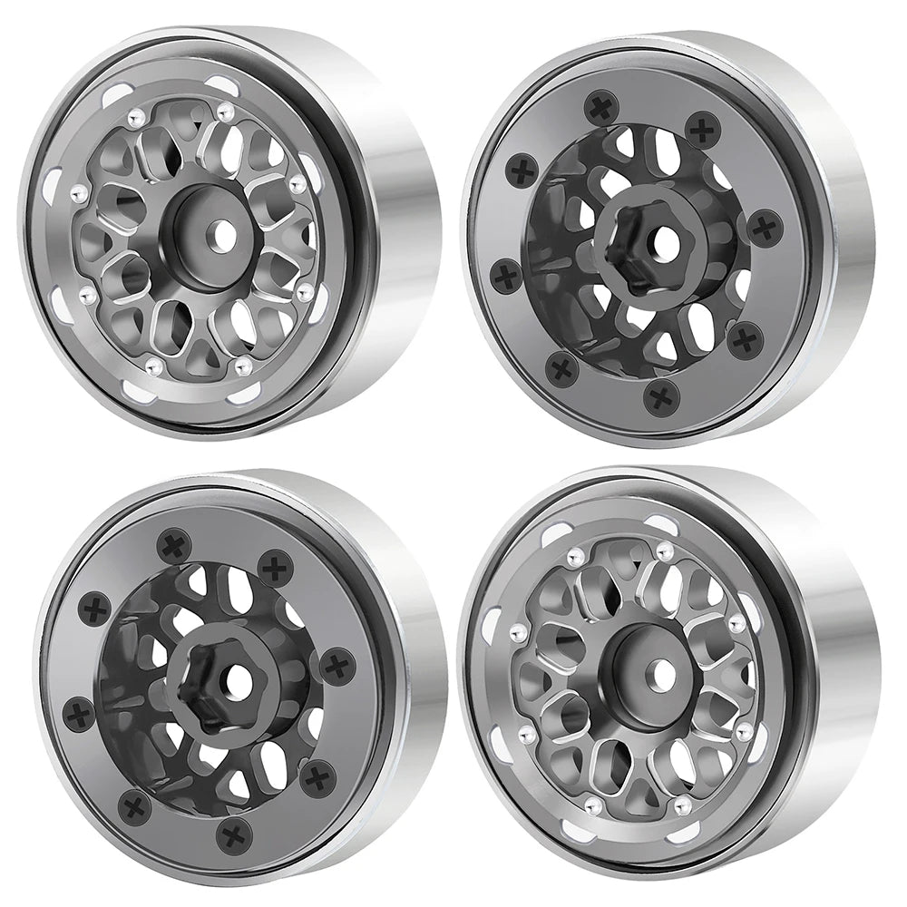Jantes beadlock 1.0 AXSPEED pour Axial SCX24 / AX24