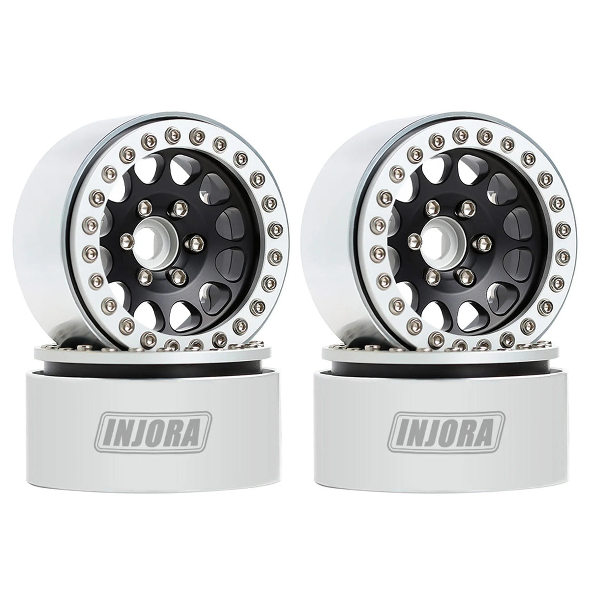 Jantes INJORA CNC pour crawler RC 1/10 – vue 5
