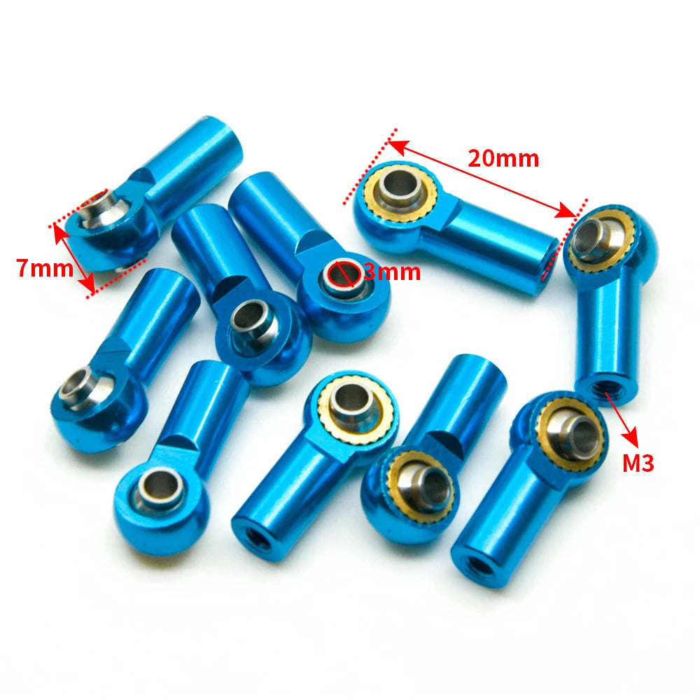 Embouts M3 AXSPEED compatibles SCX10 selon montage