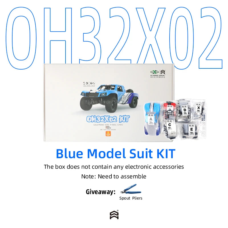 Kit mini crawler Orlandoo Hunter OH35 OH32 – vue 15