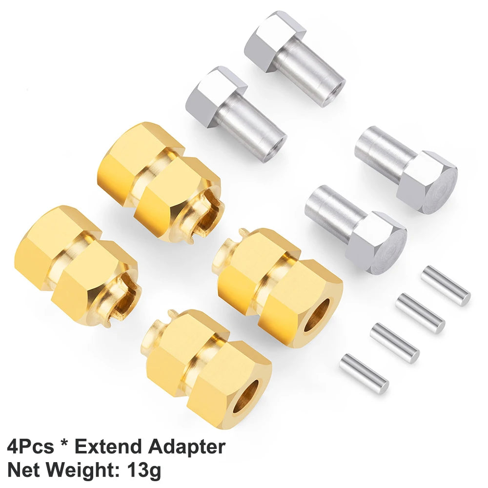 Pièces lestées laiton AXSPEED TRX4M 1/18 – vue 28