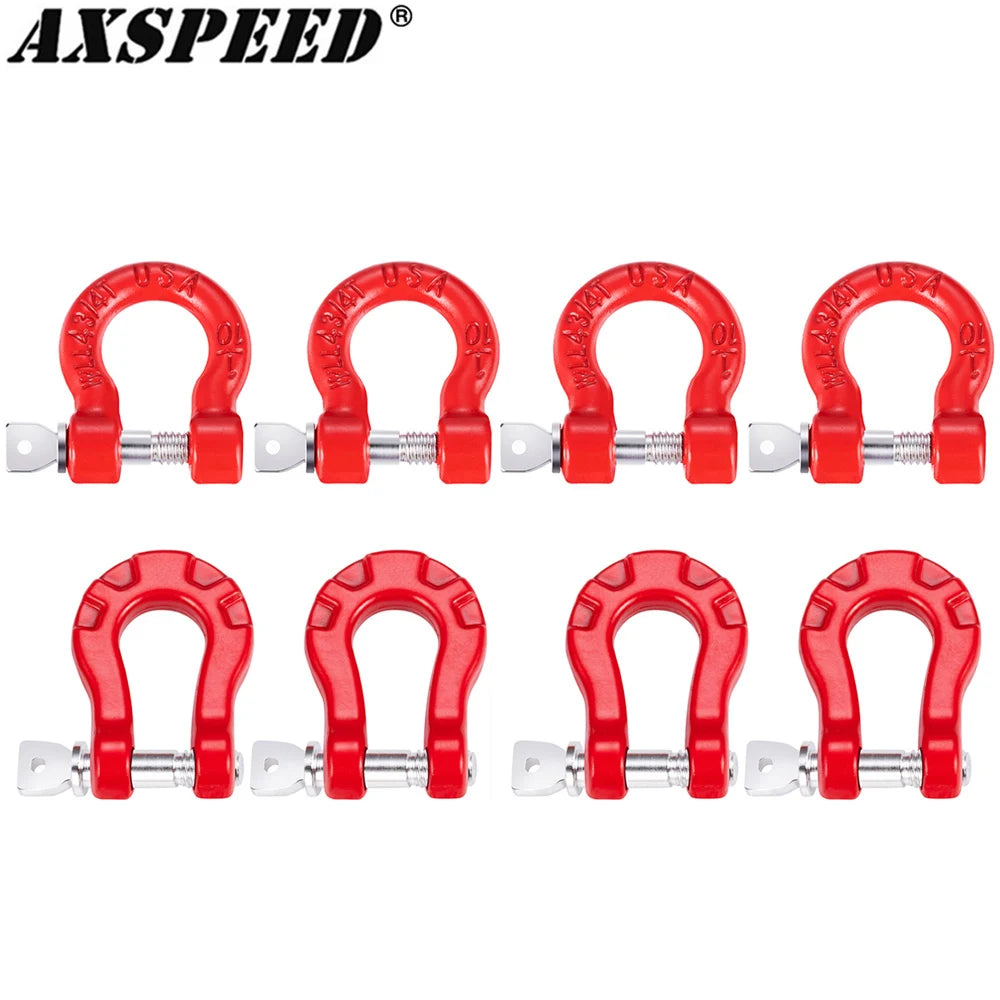Manilles métal AXSPEED pour crawler RC 1/10
