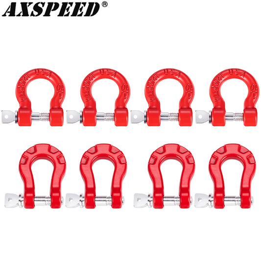 Manilles métal AXSPEED pour crawler RC 1/10