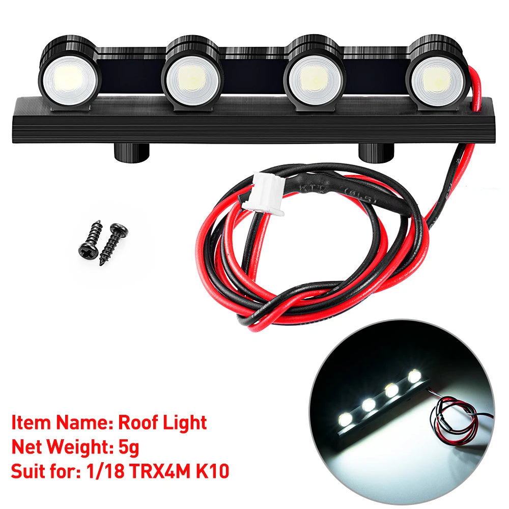Éclairage LED AXSPEED pour TRX4M Bronco / Defender / K10 – vue 7