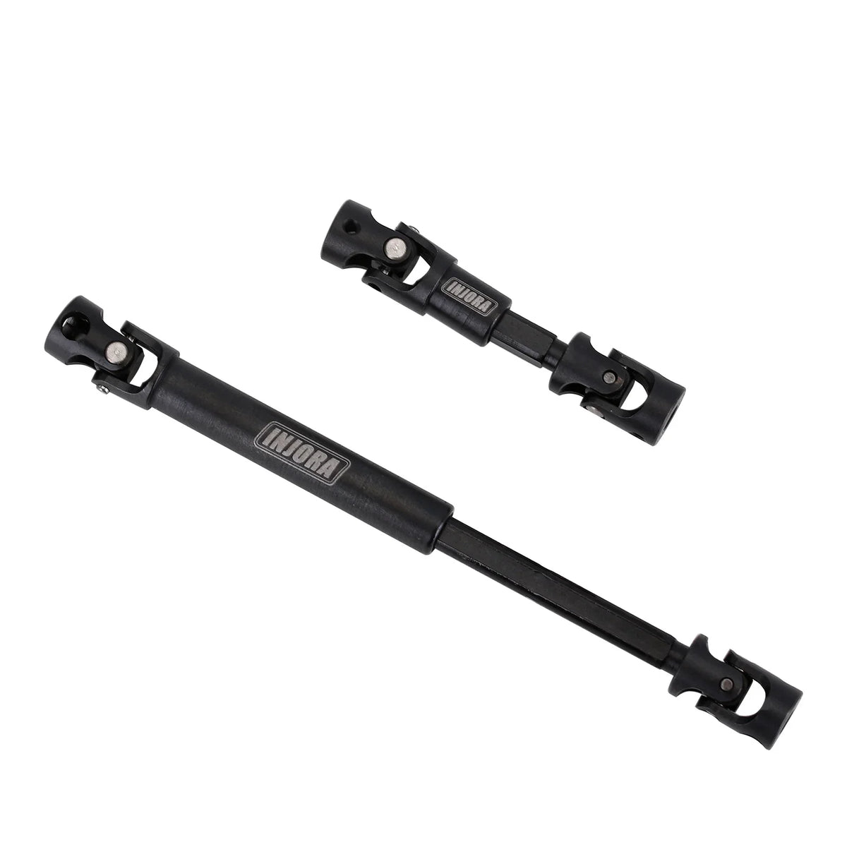 INJORA Arbres de transmission centraux acier (L/M) pour SCX24 Deadbolt / GX470 1/24