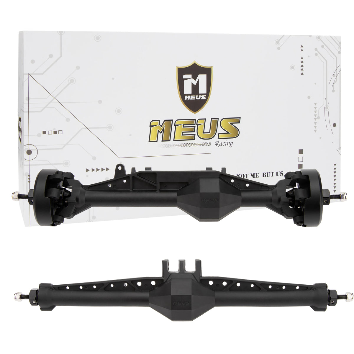 Ponts droits nylon MEUS Racing ISO Capra II SCX10 II – vue 8