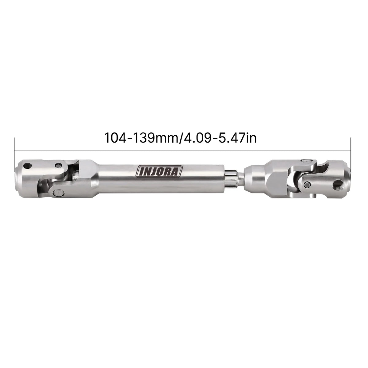 Arbres de transmission inox INJORA pour FMS FCX10 K5 – vue complémentaire