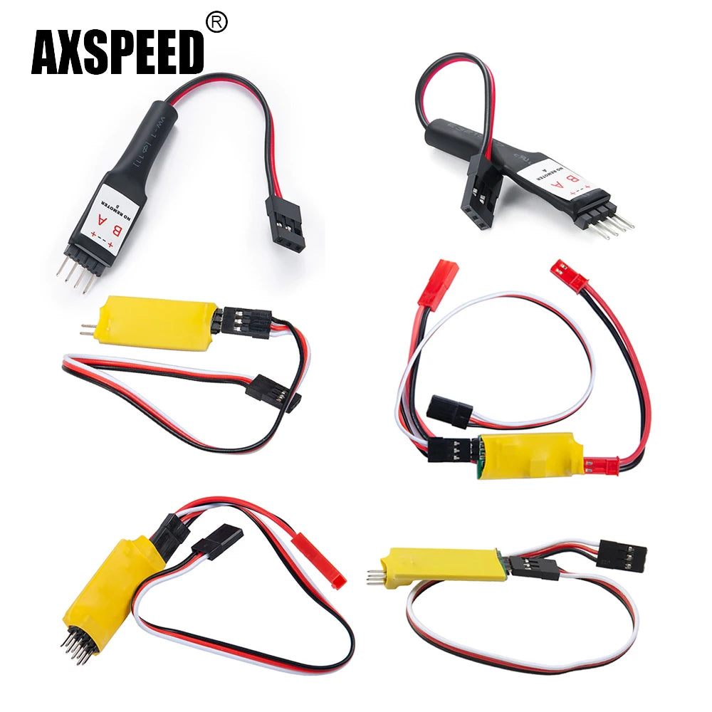 Interrupteur électronique AXSPEED piloté par récepteur pour éclairage RC