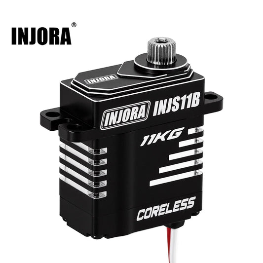 Servo coreless INJORA INJS11B 11 kg avec support pour SCX24 AX24
