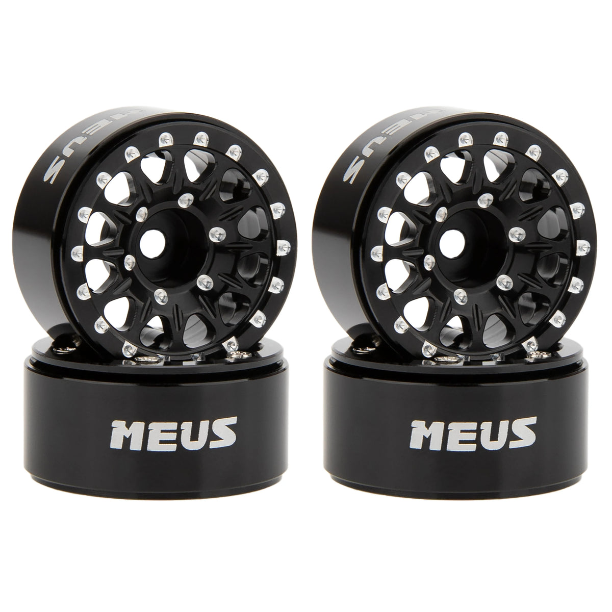 Jantes beadlock MEUS Racing 0.7 aluminium SCX30 Ascent-32 – vue 8