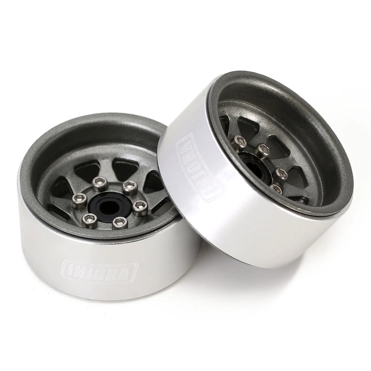 Jante beadlock acier INJORA micro crawler – vue 4
