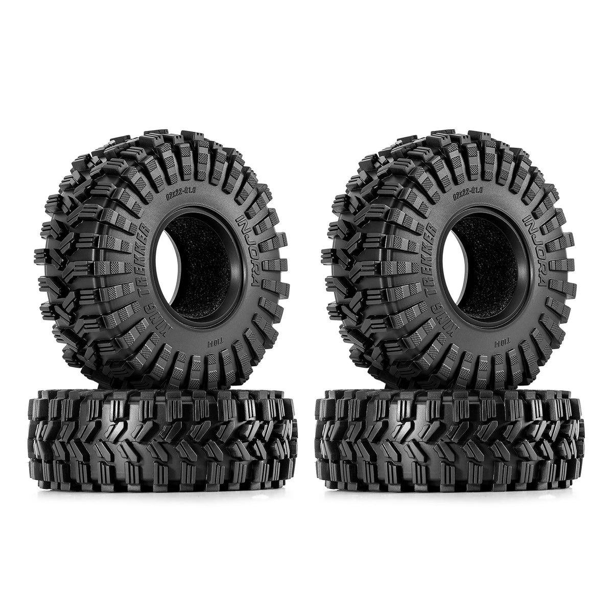 Pneus INJORA T1014 King Trekker G2 – vue complémentaire