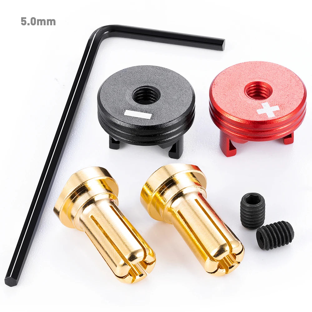 Connecteurs bullet AXSPEED 4 / 5 mm avec dissipateur métal – vue 5