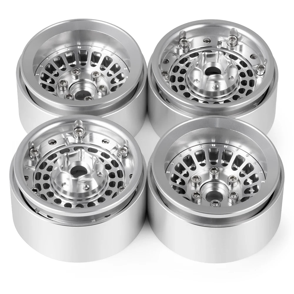 Jantes beadlock aluminium AXSPEED 1.9 × 30 mm pour SCX10 et TRX4