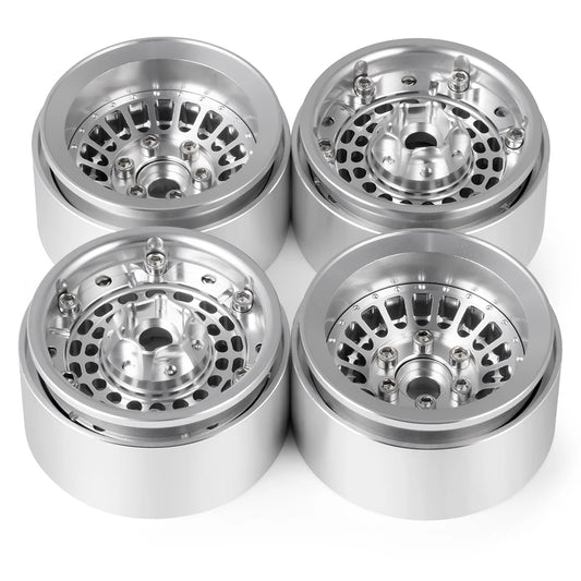 Jantes beadlock aluminium AXSPEED 1.9 × 30 mm pour SCX10 et TRX4
