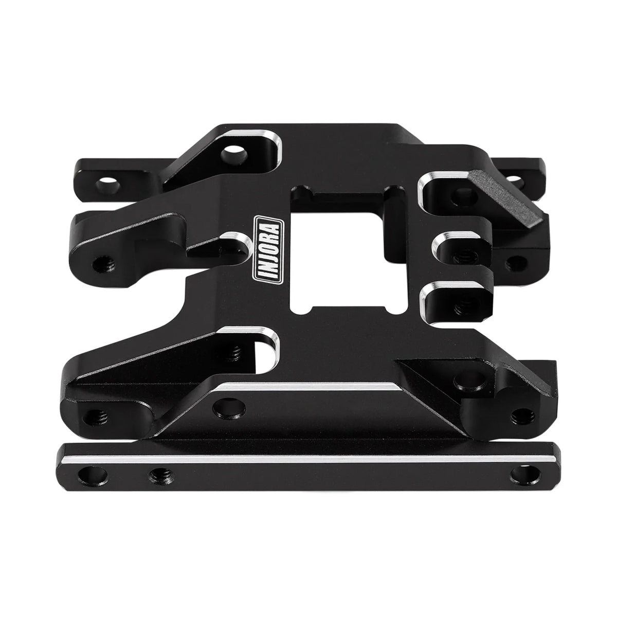 INJORA Plaque skid / support transmission aluminium 17 g pour TRX4M 1/18 (4M-67BS)