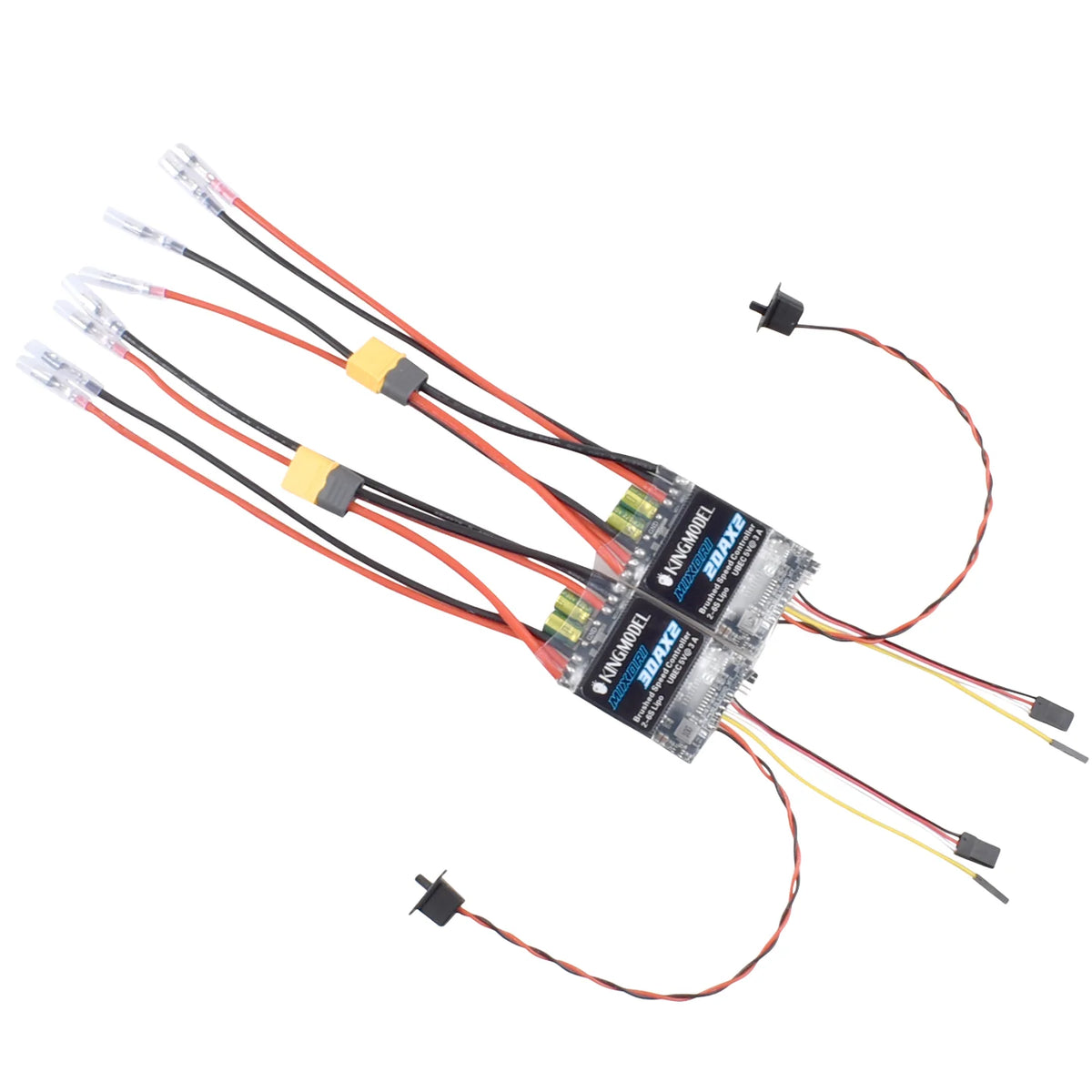 ESC bidirectionnel double moteur pour tank bateau RC – présentation