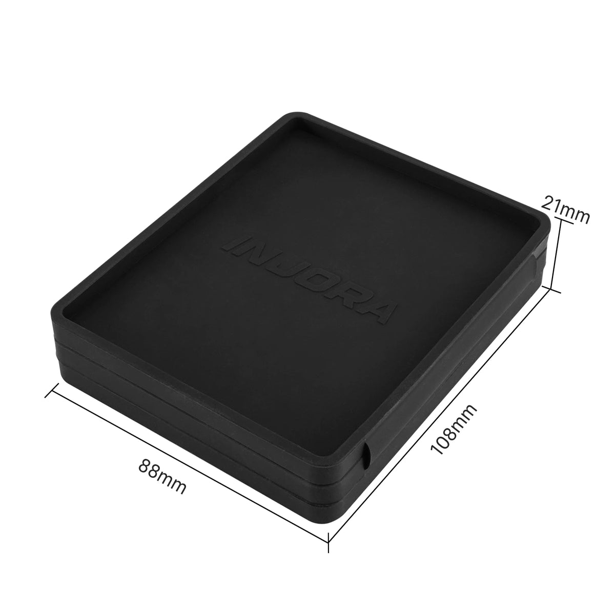 Plateau silicone pliable INJORA 108 x 88 mm – vue complémentaire