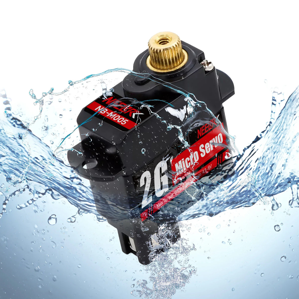 Micro-servos NEEBRC 2 à 12 g – vue complémentaire