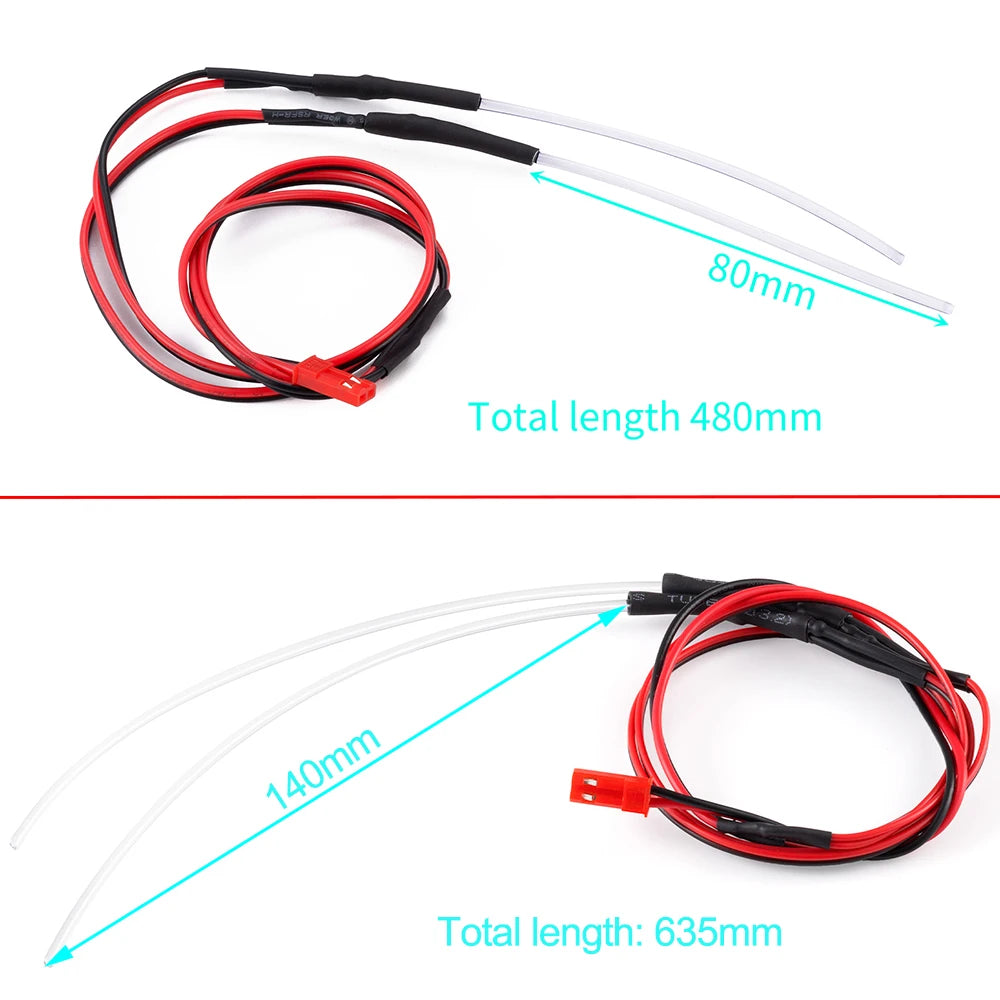 Fil lumineux LED souple AXSPEED pour phares et feux RC – vue 3