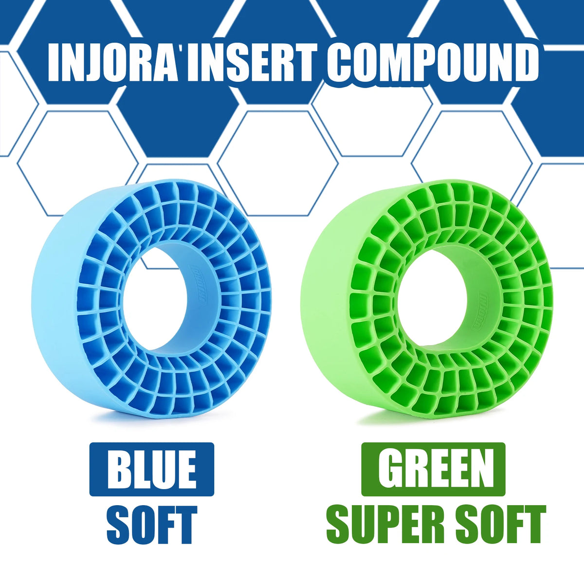 Inserts silicone crawler INJORA pour pneus 146–149 mm – présentation