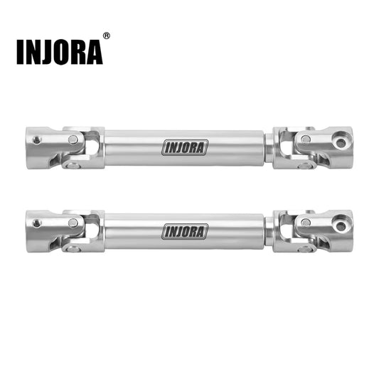 Arbre de transmission inox INJORA à empreinte D pour FMS FCX18 LC80