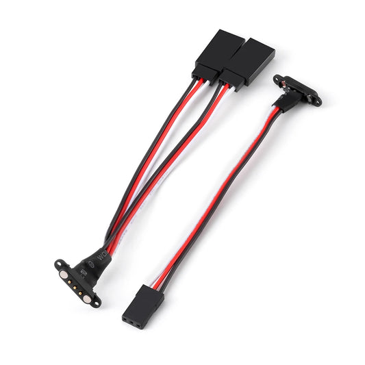 Rallonge magnétique JR AXSPEED 1 vers 1 ou 1 vers 2 pour RC