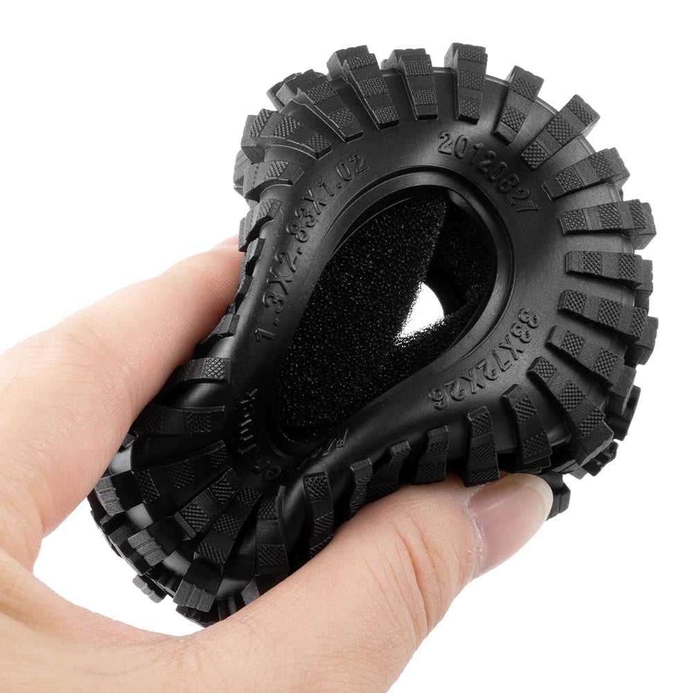 Pneus crawler AXSPEED Mud Terrain 1.1 / 1.3 pour TRX4M / SCX24 / FCX24 – vue 5