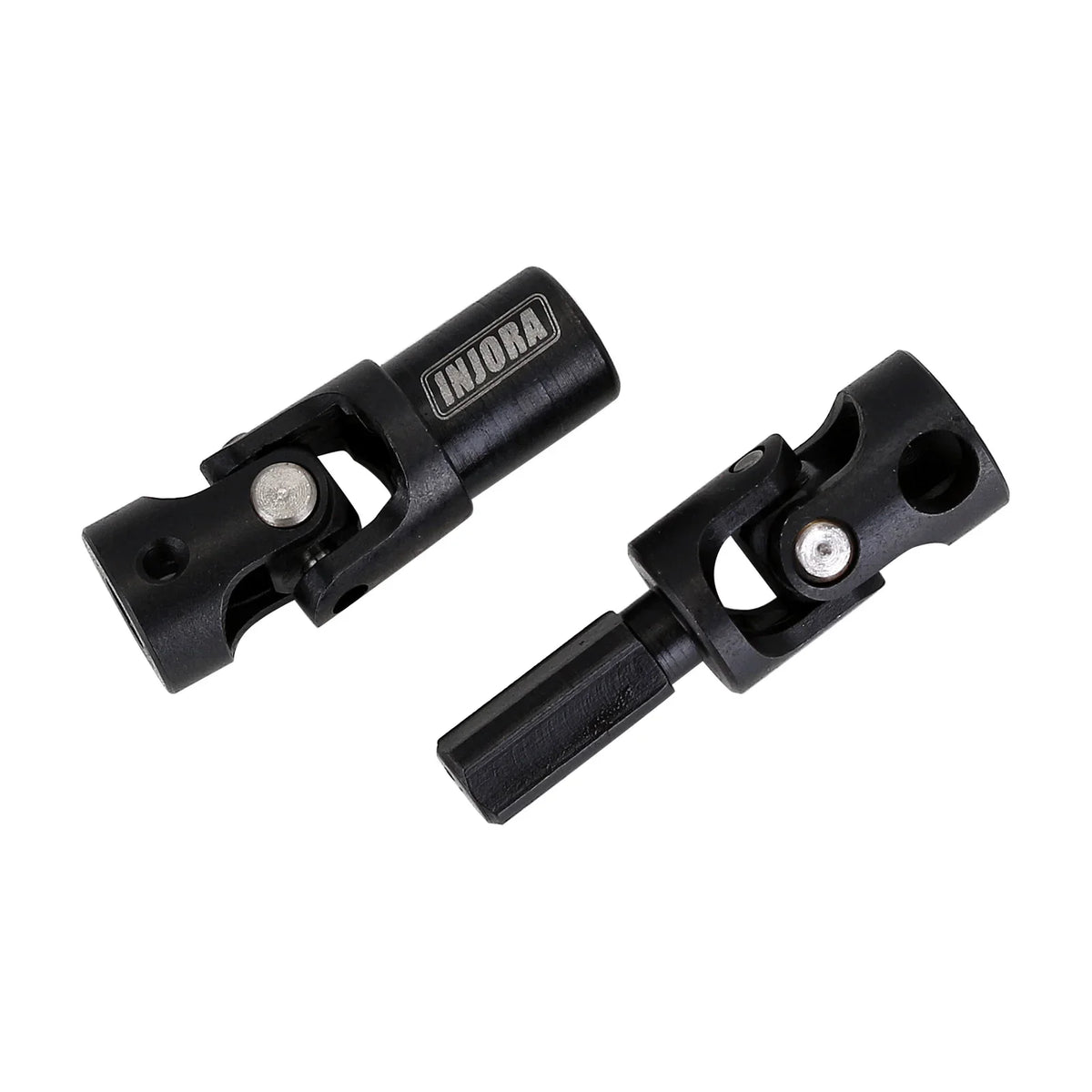 INJORA Arbres de transmission centraux acier (L/M) pour SCX24 Deadbolt / GX470 1/24