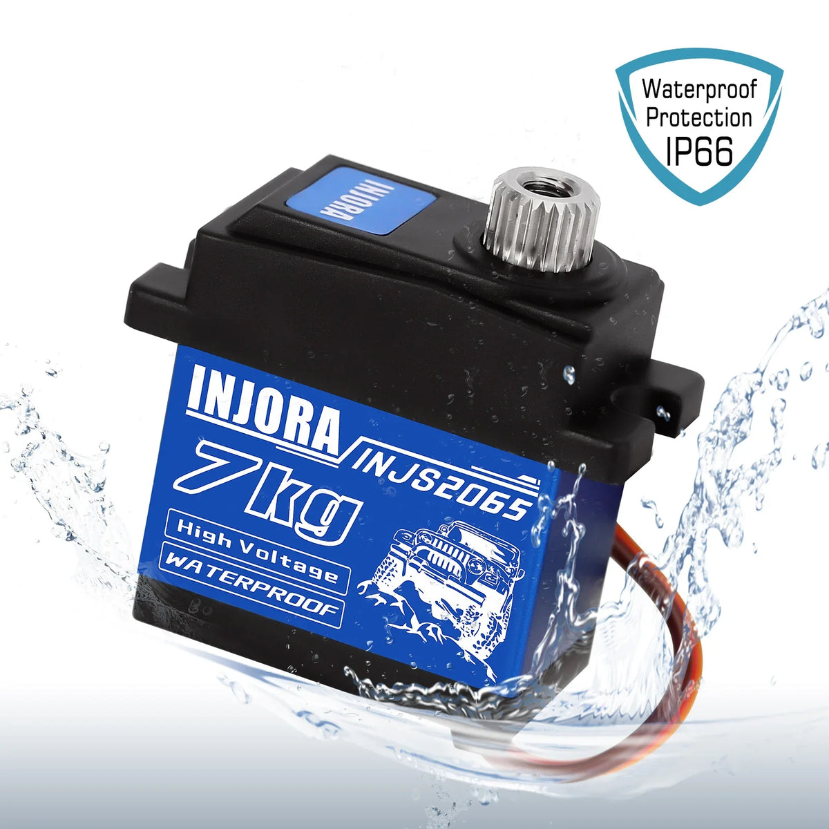 Servo INJORA haute tension 7 kg pour RC 1/10 – vue 3