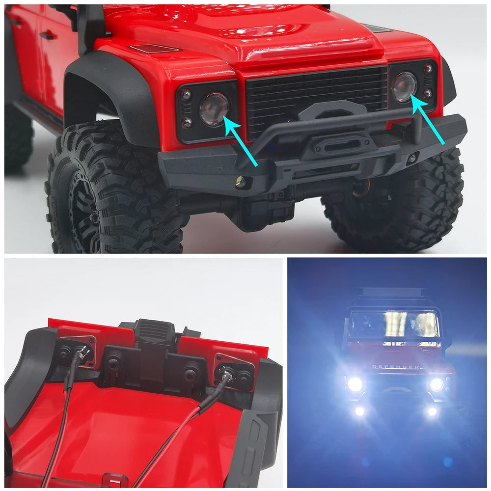 Kit phares et feux LED AXSPEED pour TRX4M – vue 4