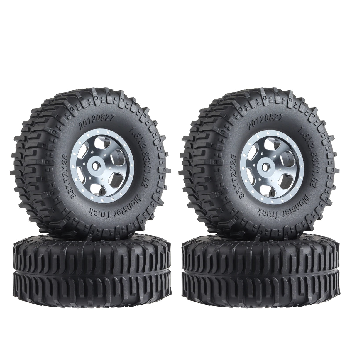 Pneus Swamper 85 mm pour crawler TRX4M 1/18 – détail produit