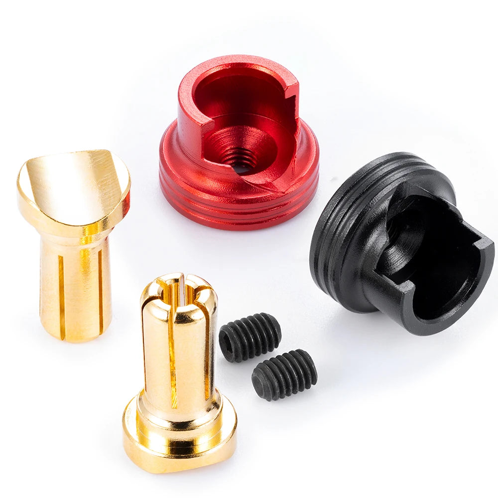 Connecteurs bullet AXSPEED 4 / 5 mm avec dissipateur métal – vue 3
