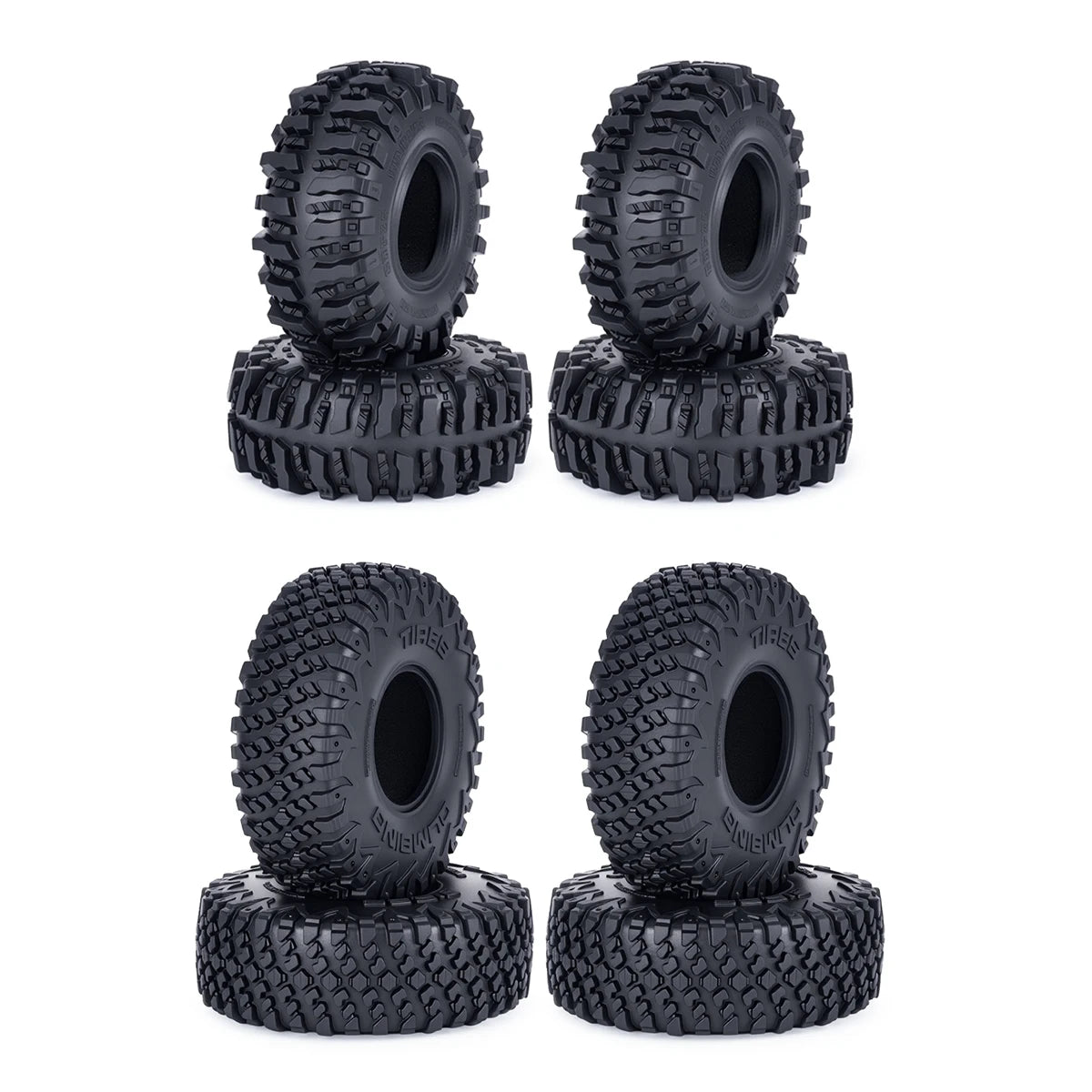 Pneus crawler 1/24 1/18 souples et adhérents – présentation