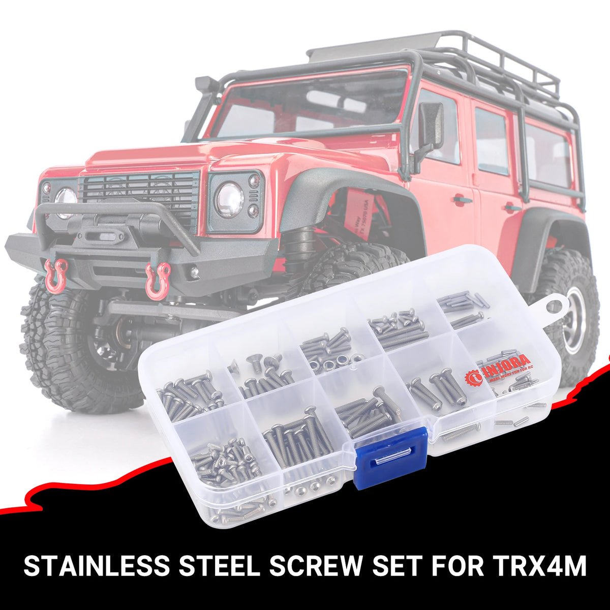Kit visserie INJORA M1.6 M2 M2.5 TRX4M – vue 2