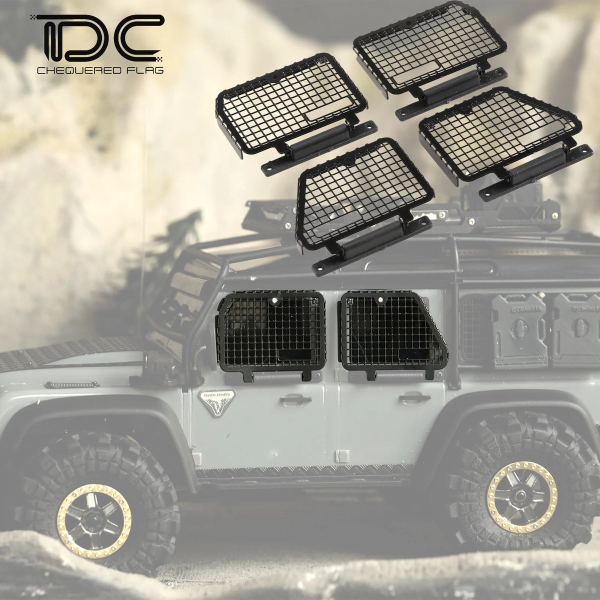 Kit protection décoration TRX4M Defender D90 D110 – vue 3