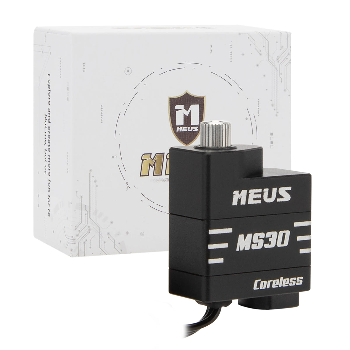 Micro servo MEUS Racing pour Axial SCX30 – présentation