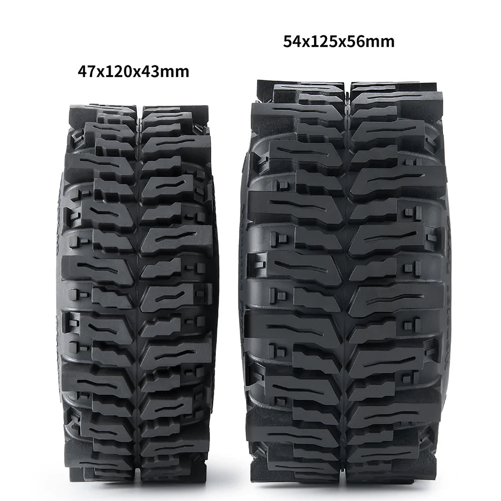 Pneus crawler AXSPEED 1.9 / 2.2 pour SCX10 / Capra / TRX4 / TRX6 – vue 3