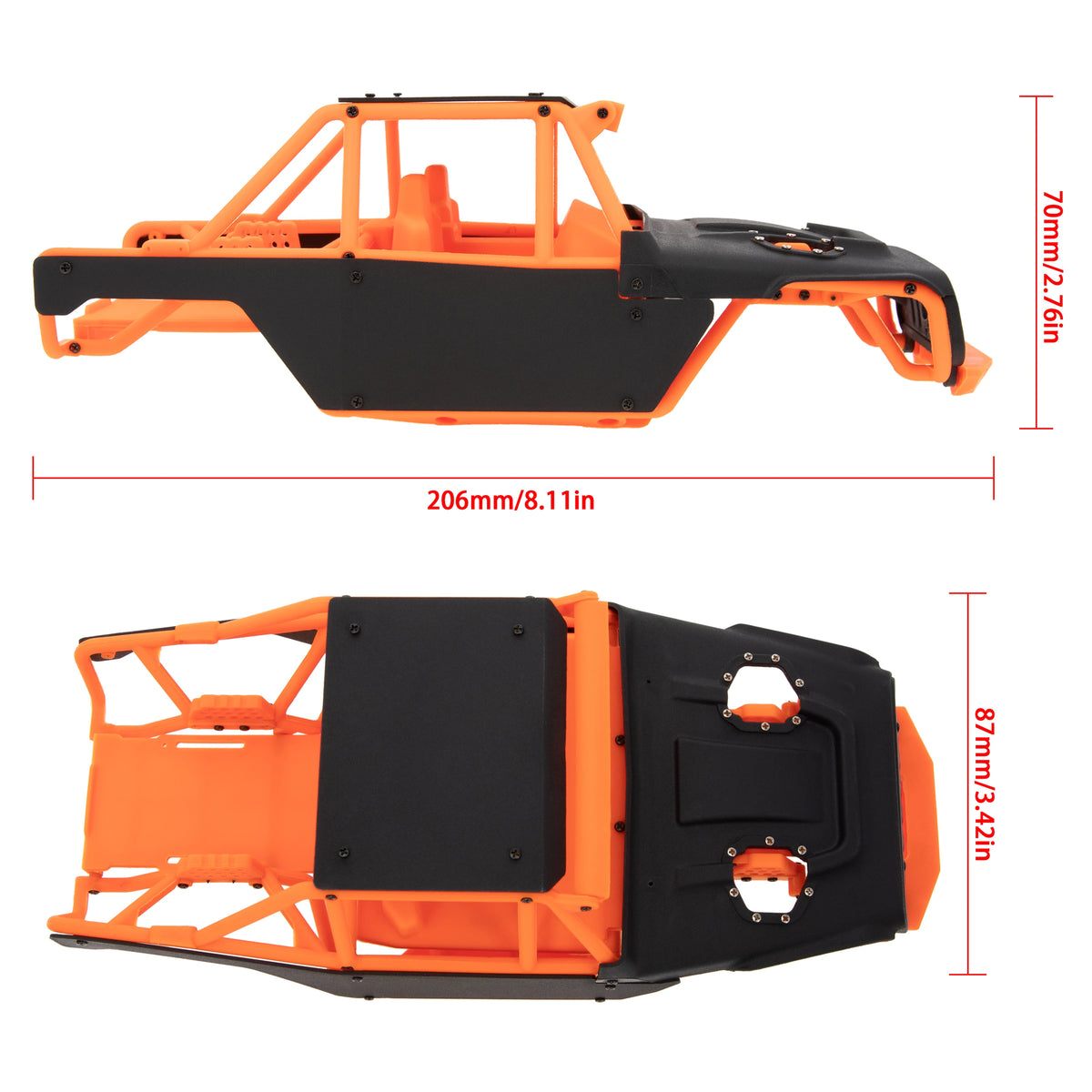 Carrosserie cage MEUS Racing Ripper V2 TRX4M – vue 6