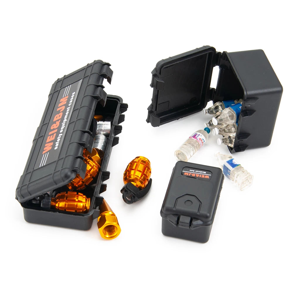 Lot 3 caisses plastique scale SCX10 TRX4 D90 – détail produit
