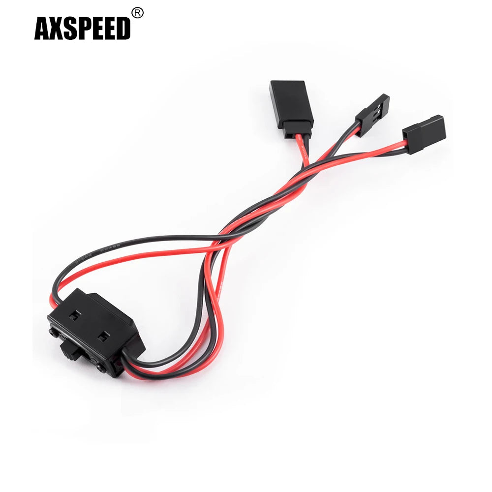 Interrupteur ON OFF AXSPEED JST JR Futaba pour récepteur RC