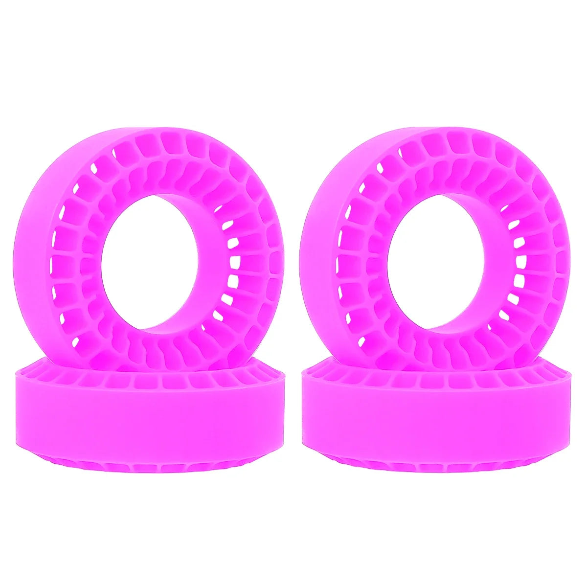 Inserts pneus silicone 1.0 pour micro crawler RC – présentation produit